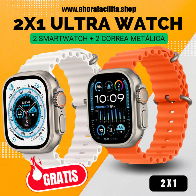 SmartWatch Ultra PRO ORIGINAL®️ - ⏰ LLEVA 2 RELOJ POR EL PRECIO DE 1 ⏰